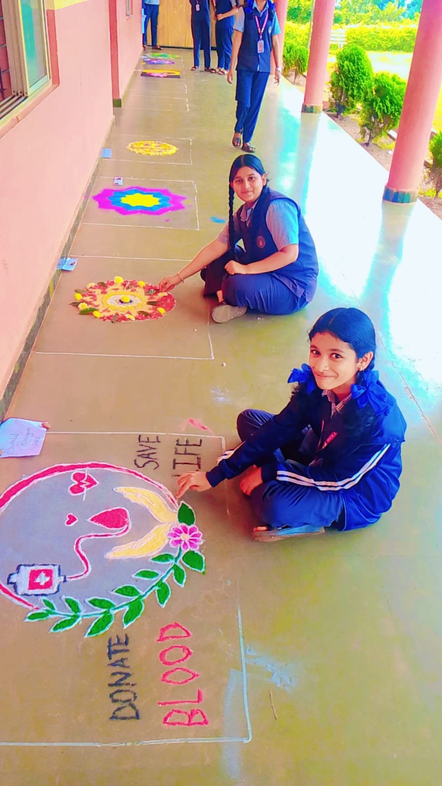 Rangoli competition 